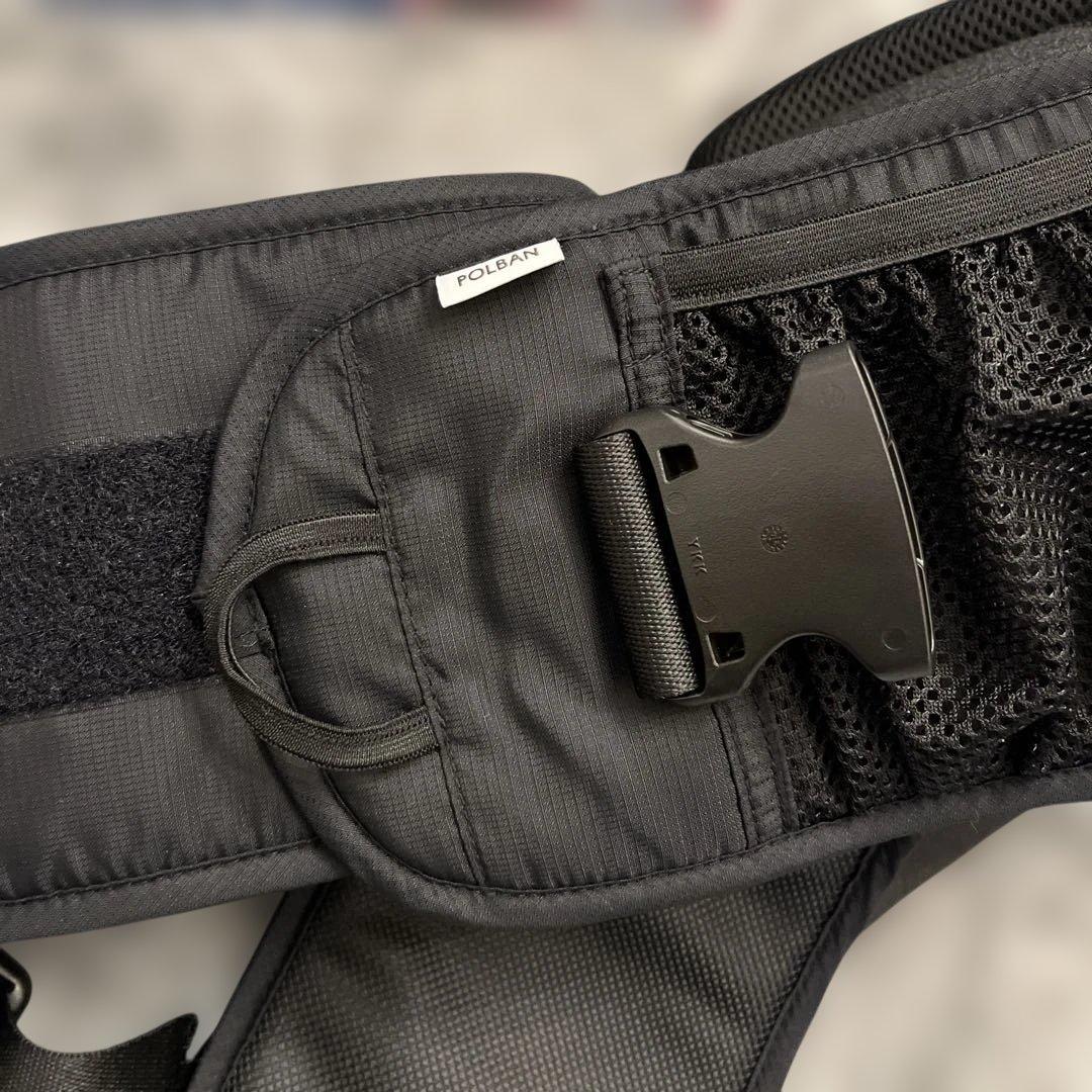 【1度のみ使用】POLBAN ADVANCE ヒップシート ブラック