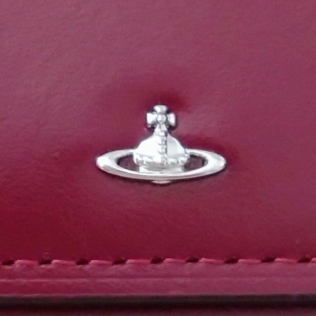 【美品】ヴィヴィアンウエストウッド　ボルドー　長財布　牛革　箱付　ギャランティ付