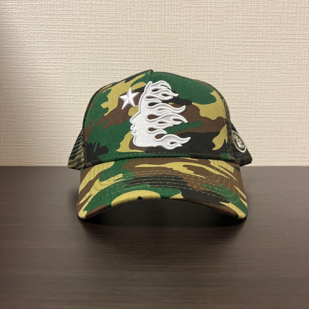 【希少カラー】 HELLSTAR OG カモ柄 SNAPBACK CAP
