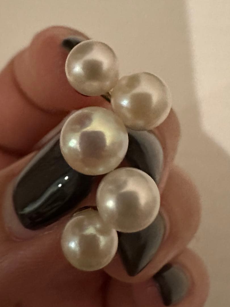 [philia] アコヤパール リバース スタッド シングル ピアス