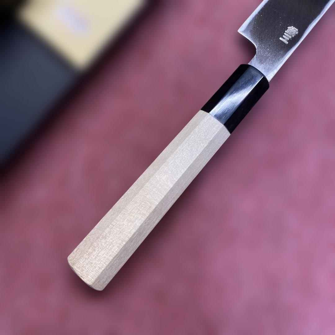 銀三　柳刃包丁　210㎜ 7寸