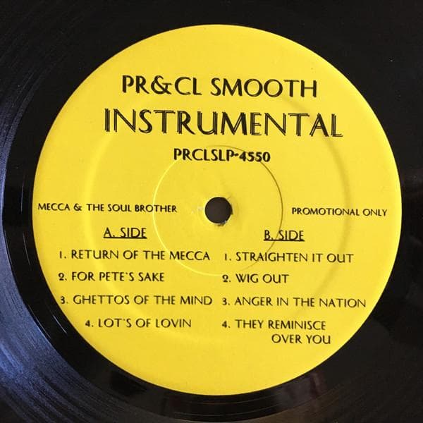 洋楽 PETE ROCK Mecca The Soul Brother Inst LP