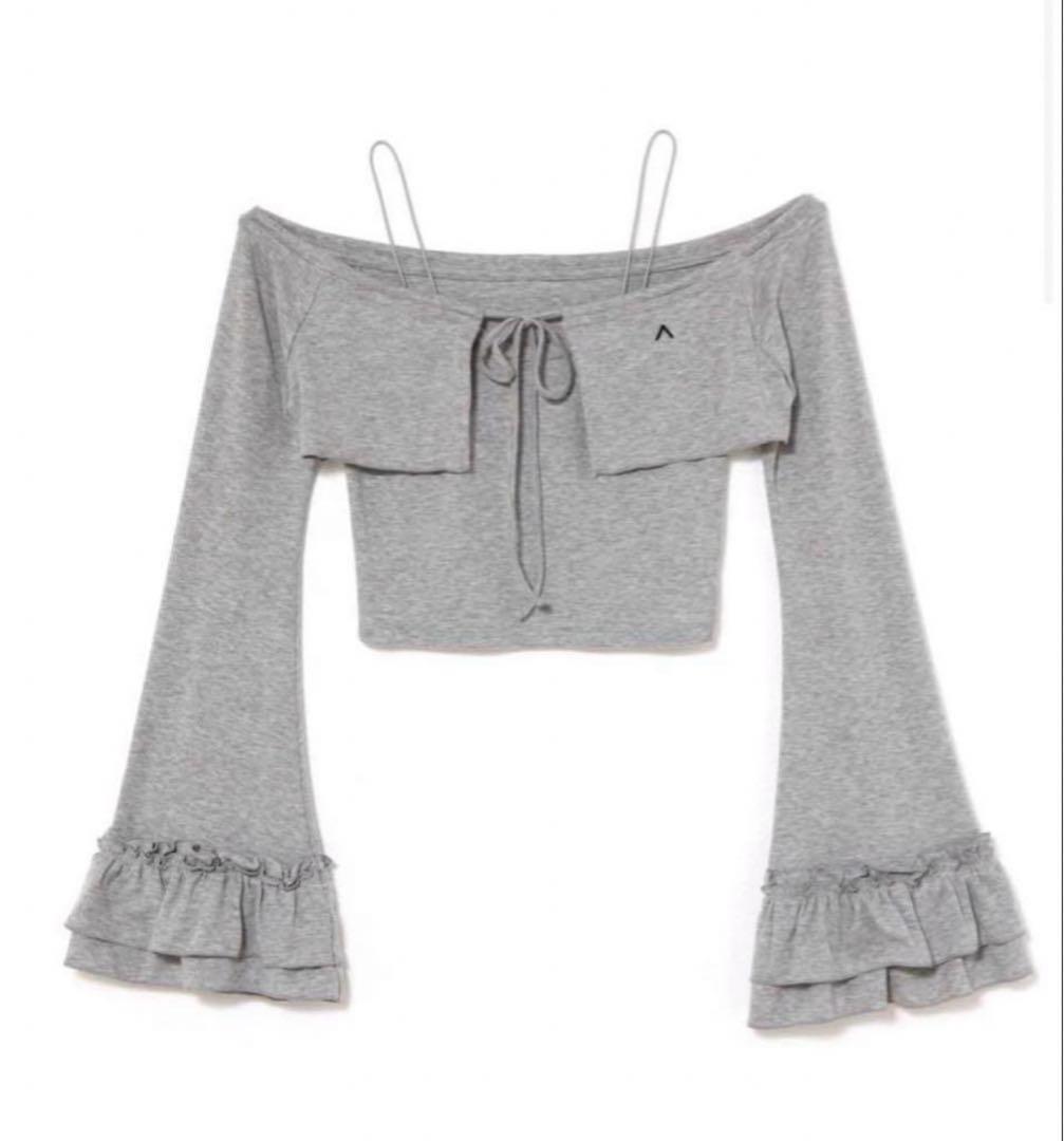 トップス andmary Maddie mellow ribbon set