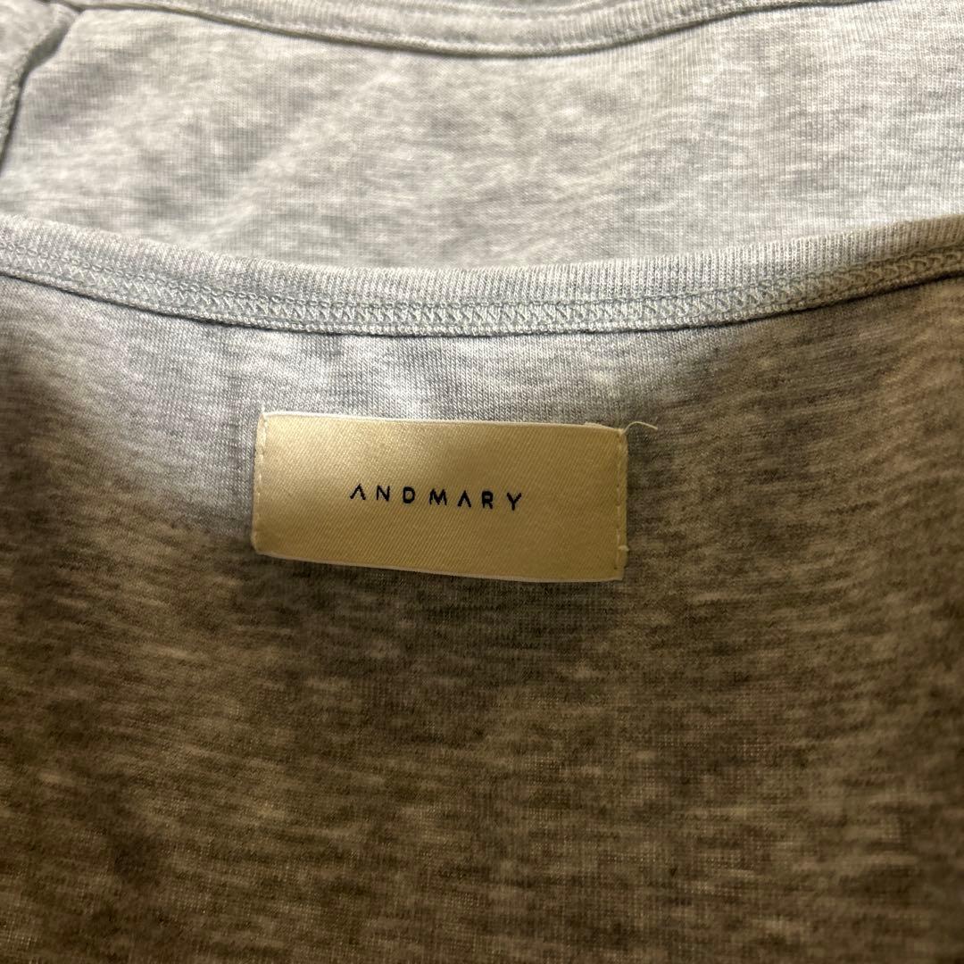 トップス andmary Maddie mellow ribbon set