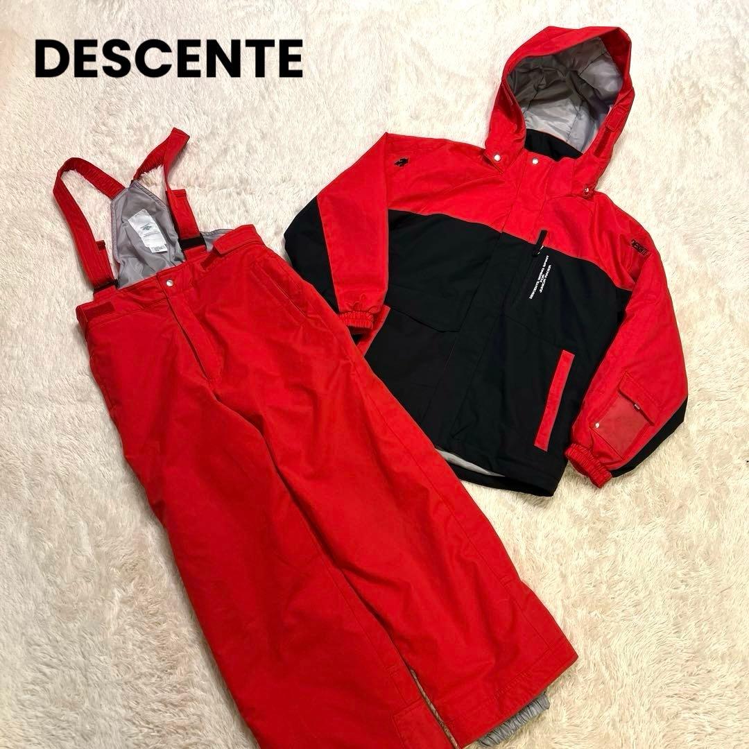DESCENTE/デサント/スキーウェア上下セット/撥水/150cm