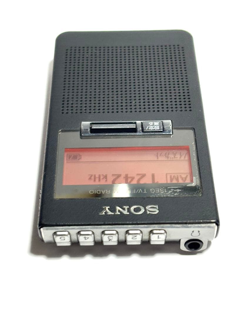 2点セットSONY FM/AMラジオ XDR-63TV 動作品