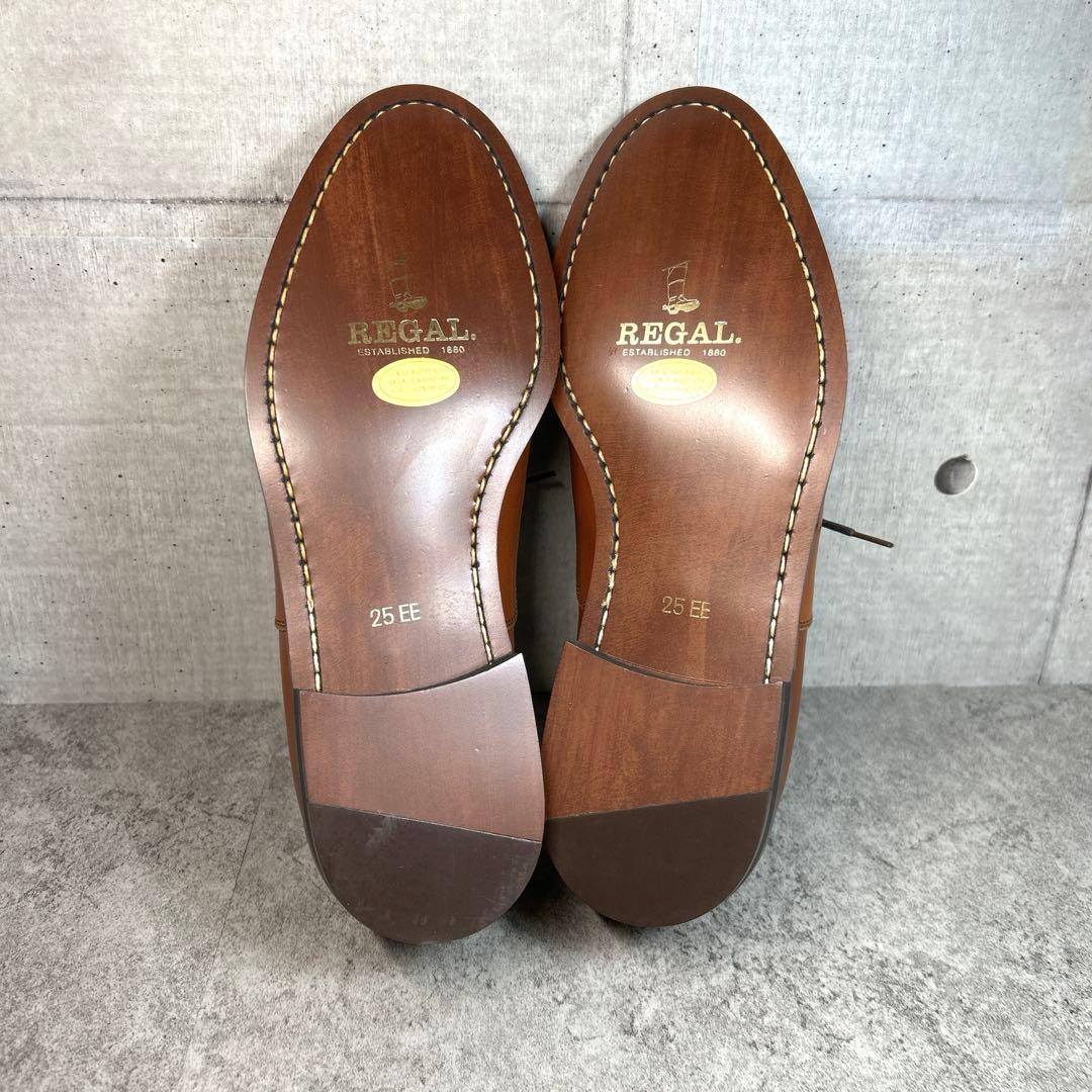 新品・未使用【REGAL】ビジネスシューズ/ストレートチップ/キャップトゥ/革靴