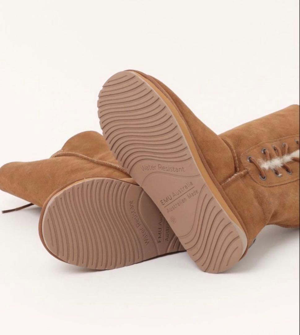 極美品 EMU Australia Platinum Hi Lace UGG
