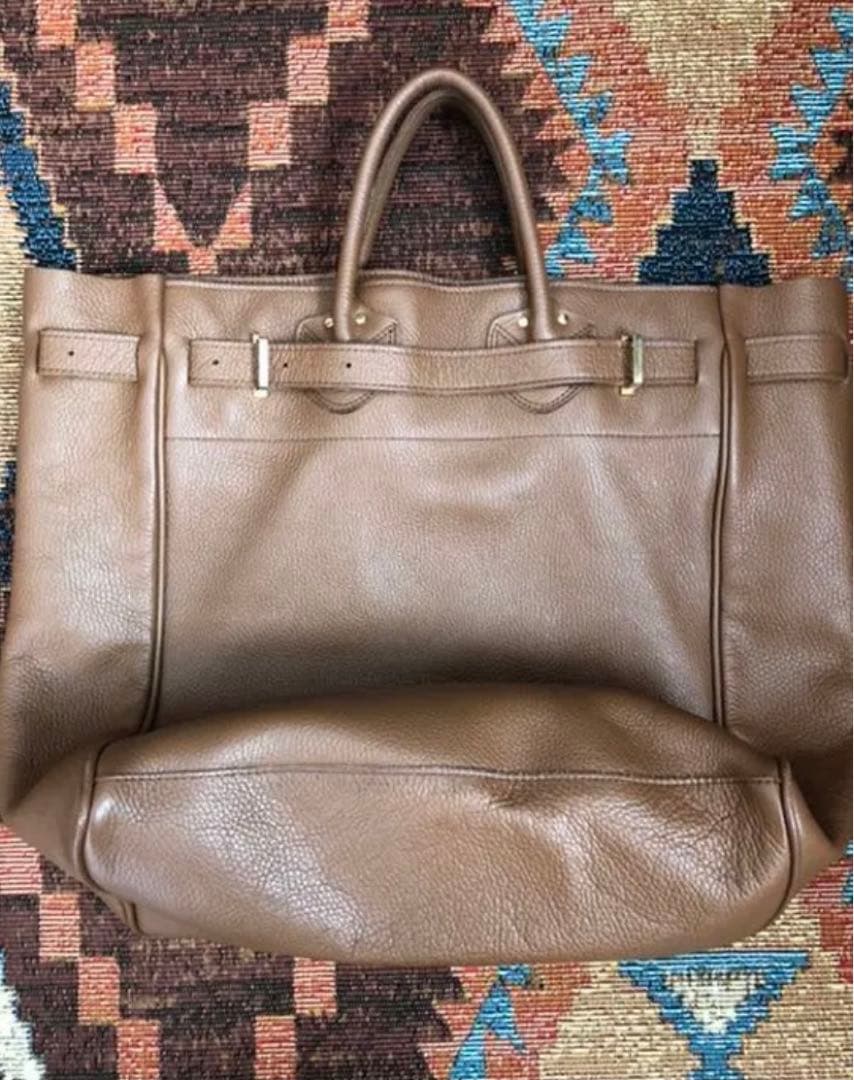 YOUNG&OLSEN ヤングアンドオルセン　別注エンボスレザートート