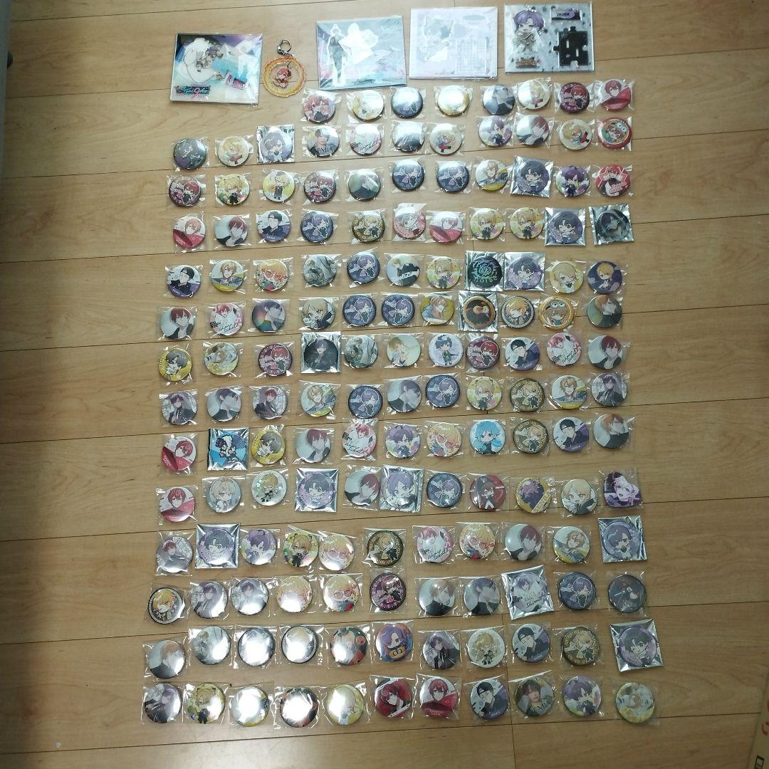 新品未開封　浦島坂田船　缶バッジ151個　アクリル　まとめ売り　大量