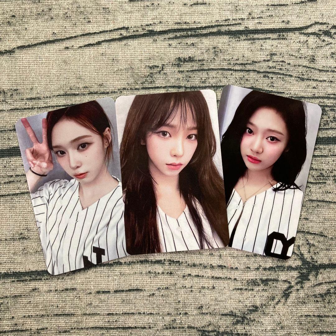 aespa Better Things ユニフォーム 野球 トレカ 3枚