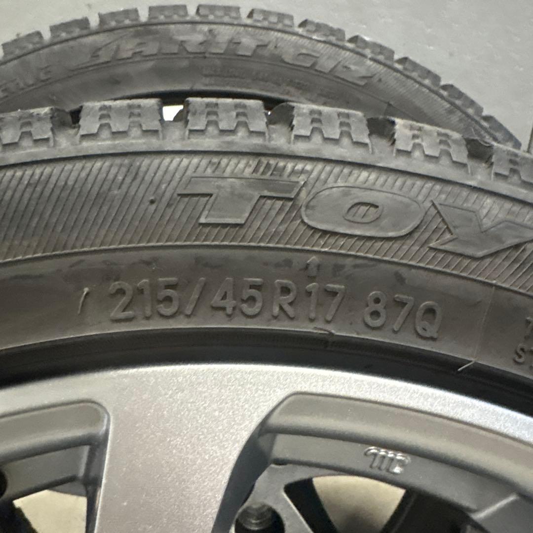 k-kichi①215/45R17スタッドレス