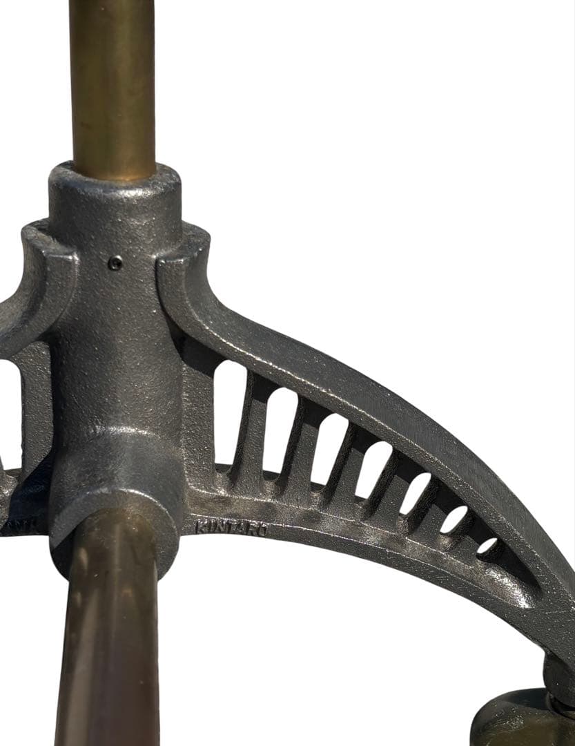 西川金太郎 廃盤品 アンティーク真鍮ゴールドハンガーラック　送料無料