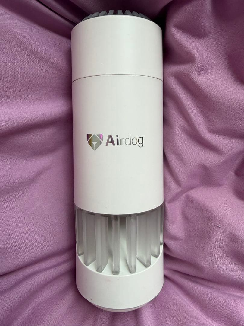 AirDog 空気清浄機 ホワイト 充電ケーブル付き
