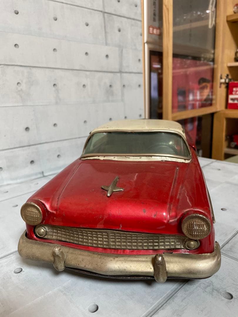 1950年代フォードファーレーンブリキ　ヨネザワ製約400mmブリキフリクション