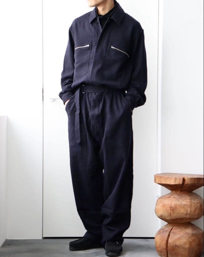 23AW COMOLI リファインウールオールインワン　サイズ2