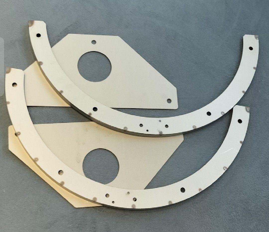 太鼓の達人用リムプレートとパッドプレート各2個 お家太鼓や太鼓フォースにも