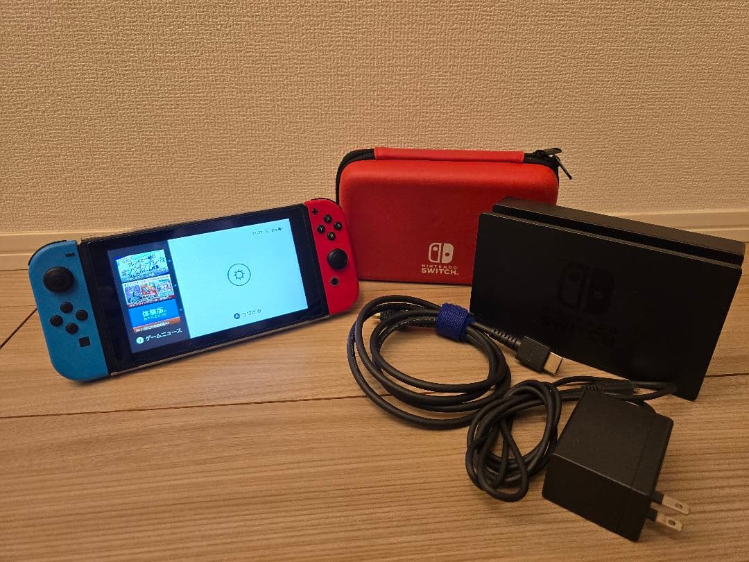 サ*)様 k*7様 Nintendo Switch 本体 青/赤 Joy-Con