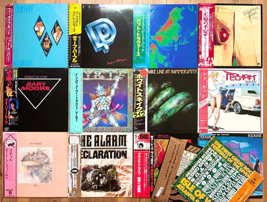 LP All 帯付 Hard Rock Pops レコードまとめて 66枚セット