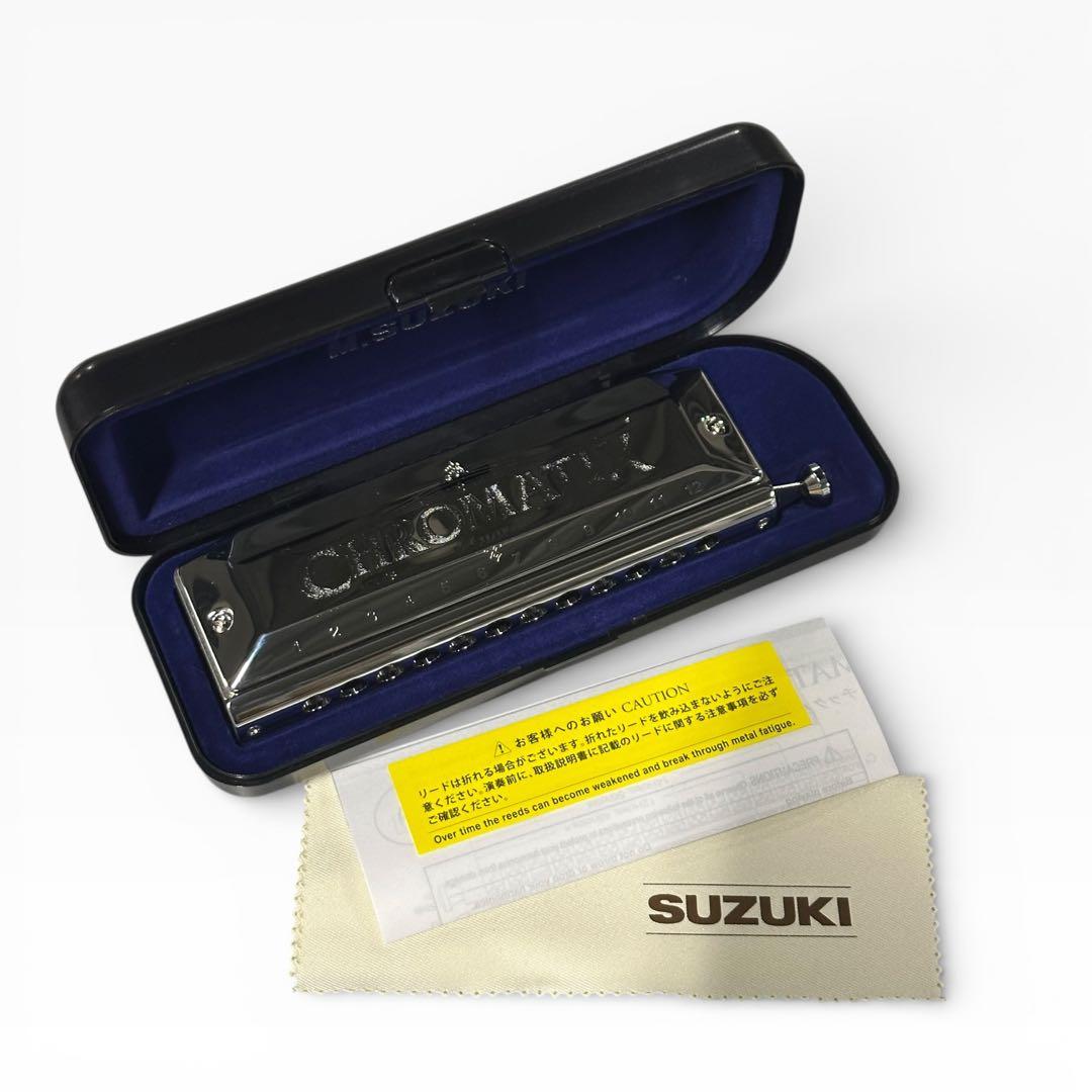 SUZUKI スズキ クロマチックハーモニカ スタンダードモデル SCX-48