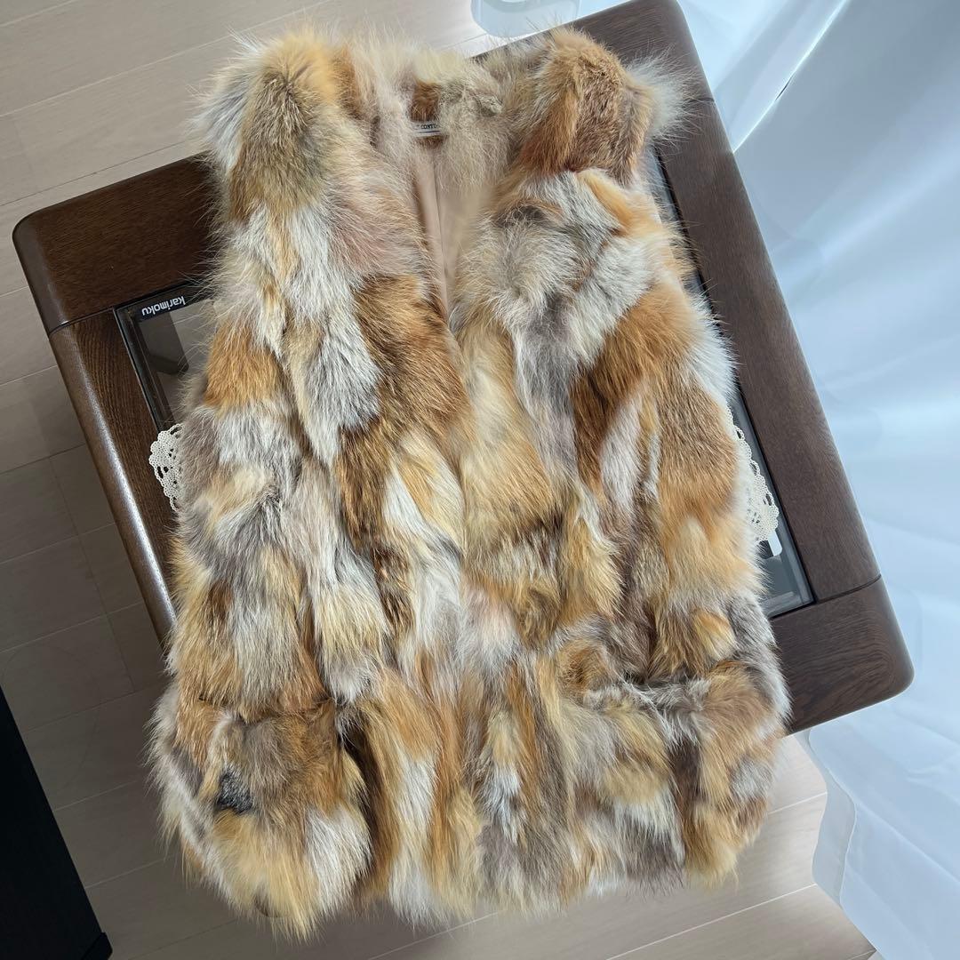 グレースコンチネンタル⭐︎フォックスファーベスト（36）リアルファー