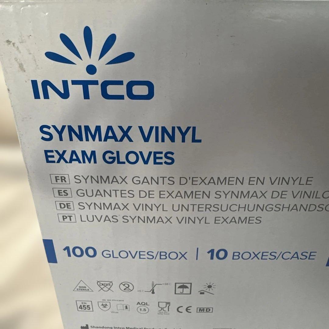 使い捨てグローブ☆手袋 青 M 100枚×10箱