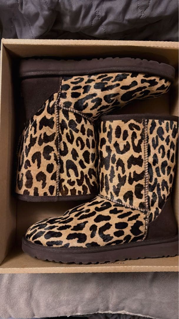 UGG ブーツ レオパード 24cm