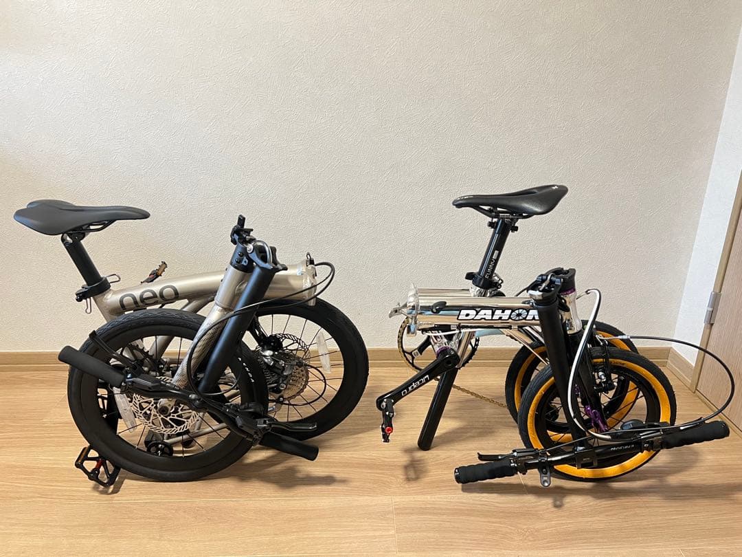 超軽量アルミ合金 競速 Brompton同系 16インチ 折りたたみ自転車