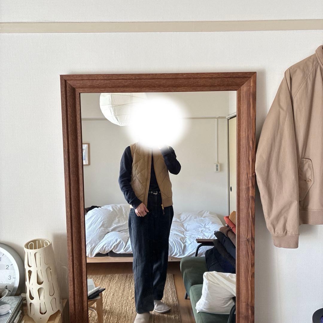 極美品 EDDIE BAUER スカイライナー 日の出　ダウンベスト XS