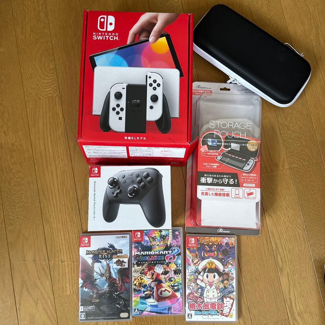 Nintendo Switch 本体 プロコントローラー付きセット販売