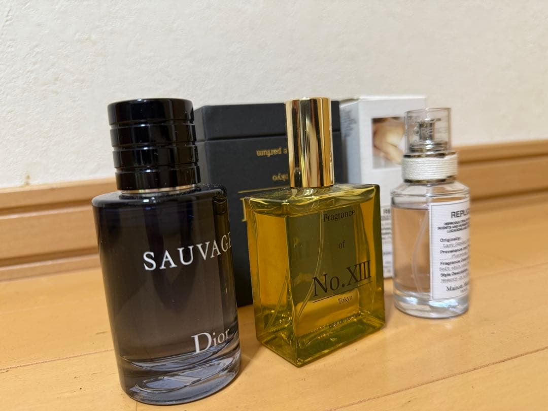 人気香水3本セット Dior マルジェラ No.XIII 美品 残量9割