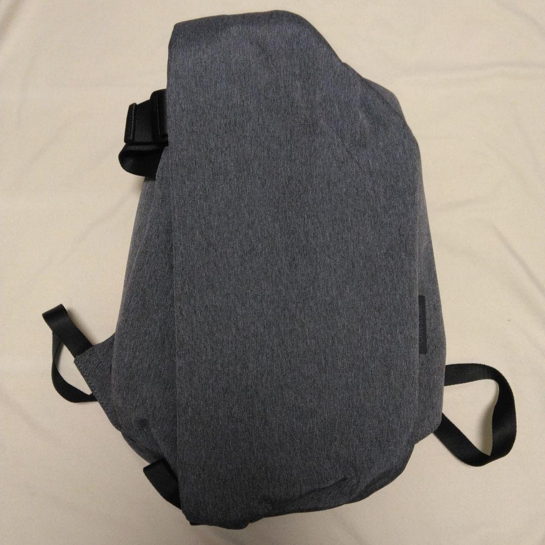 美品côte&ciel イザール ISAR　L　リュック バックパック グレー