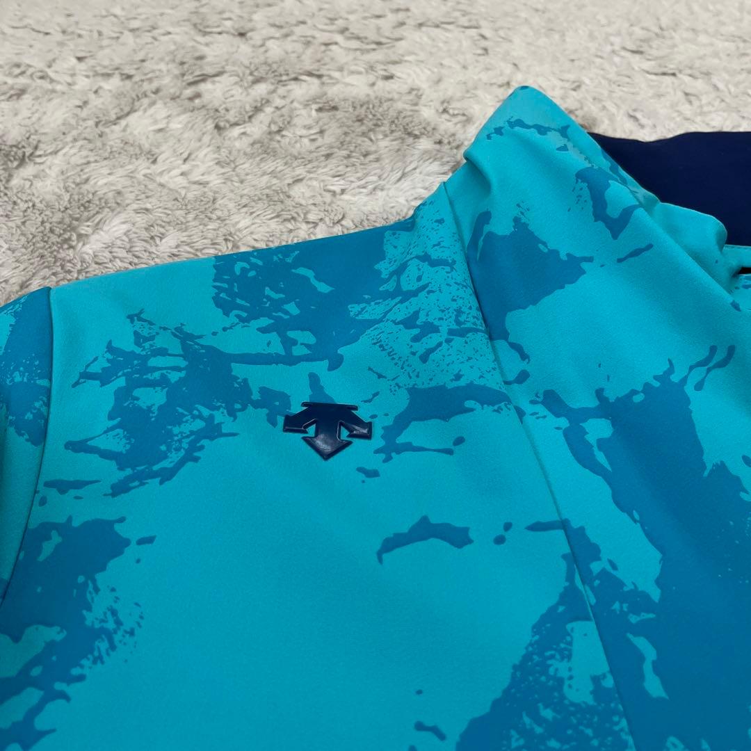 【美品】DESCENTE GOLF グラフィックウィンドジャケット　L