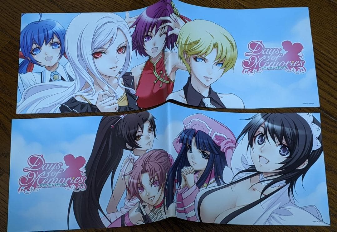 デイズ　オブ　メモリーズ　オリジナル短冊型ポスターセット