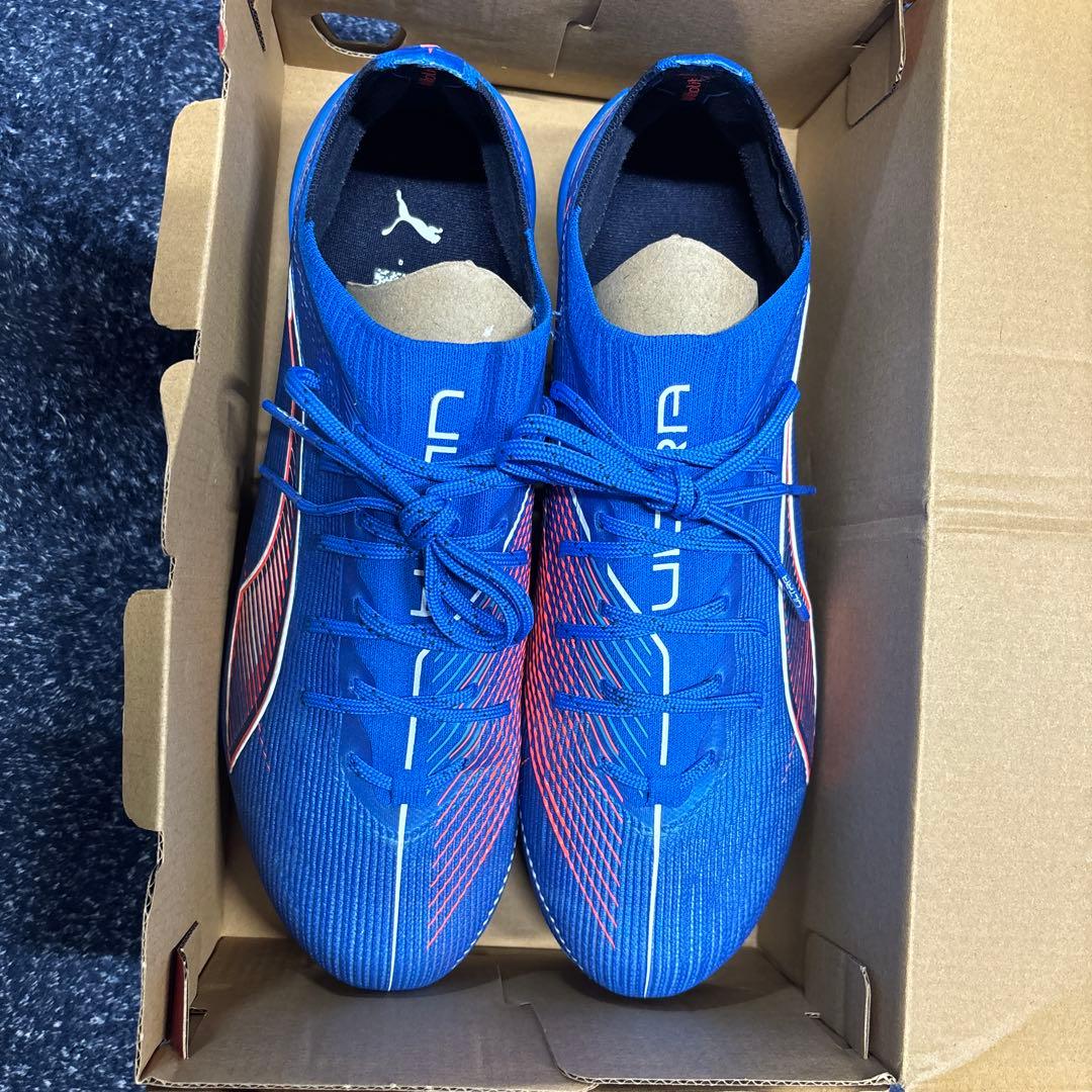 PUMA ULTRA サッカーシューズ ブルー/ピンク