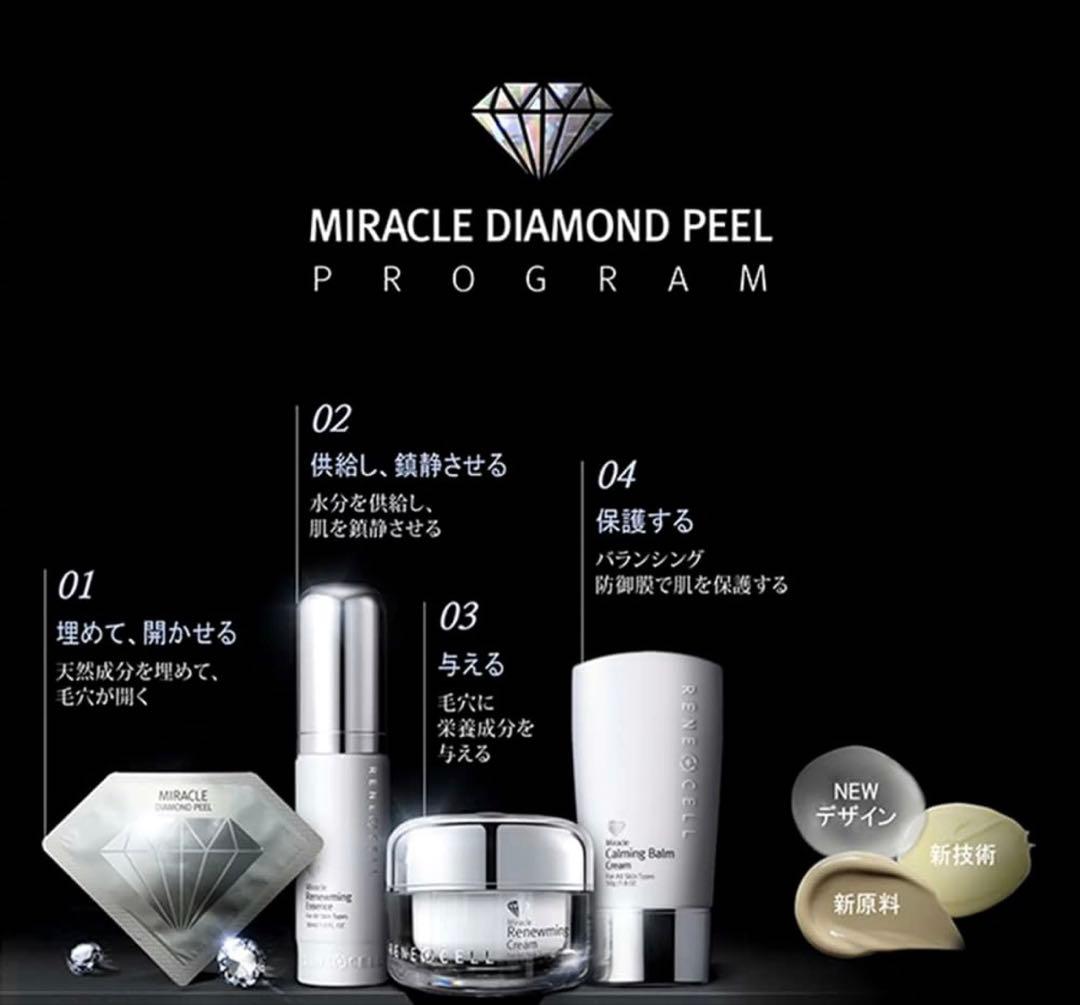 ミラクルダイヤモンド　ピールプログラム新品未開封