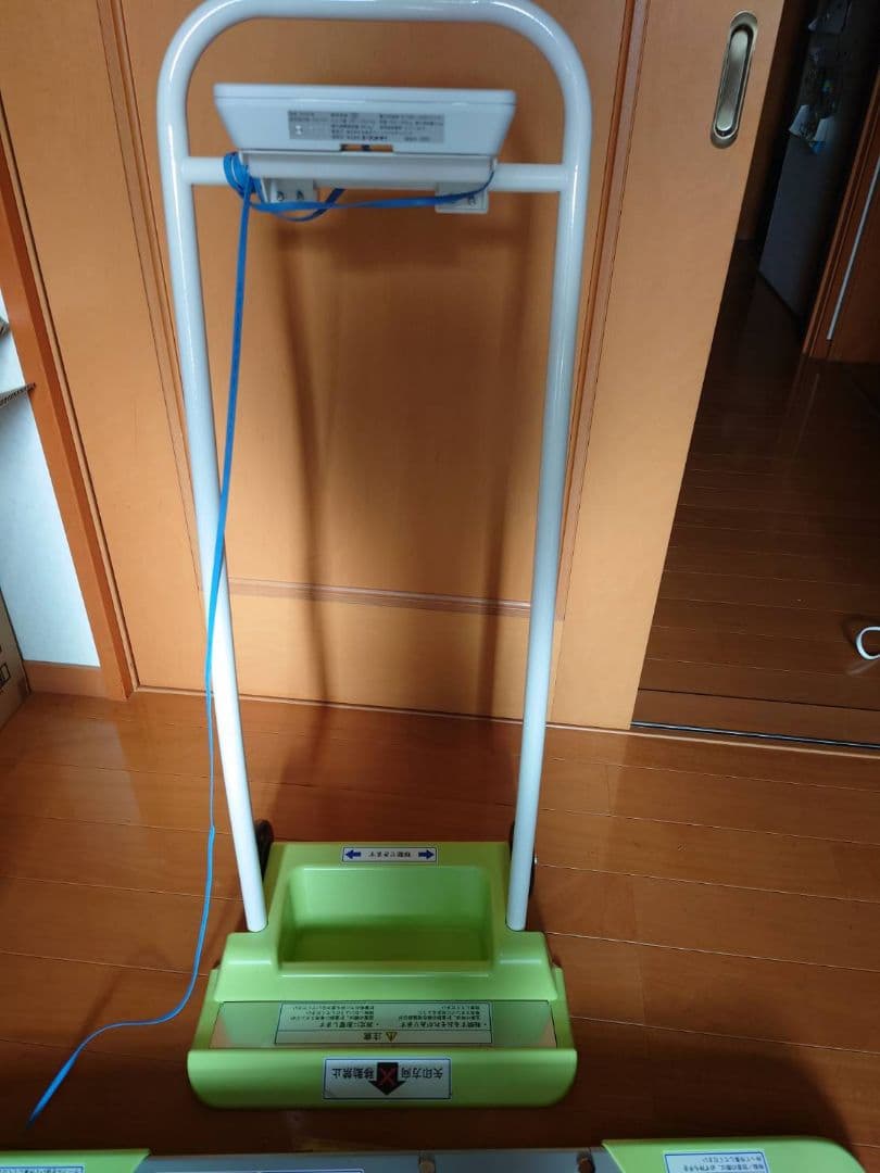 バリアフリースケール 車椅子用 AD-6106R 体重測定器