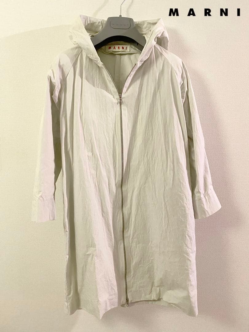 MARNI 白コートジャケット