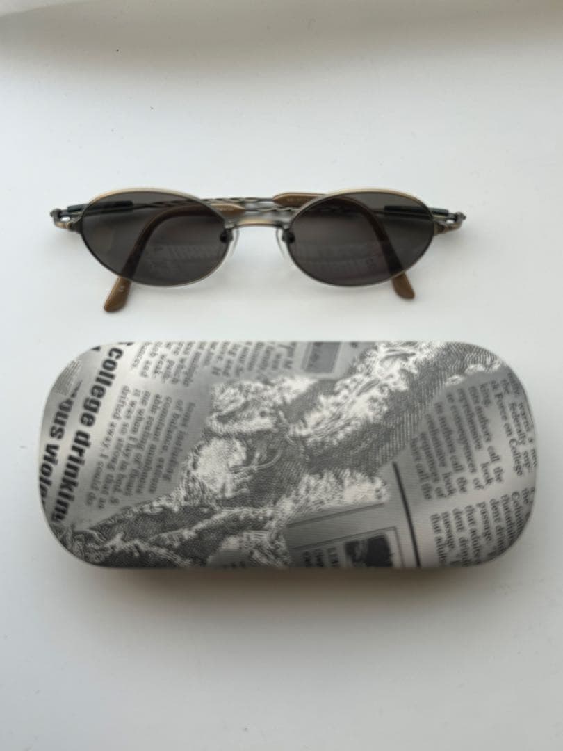 小物 jean paul gaultier oval sunglasses 90's