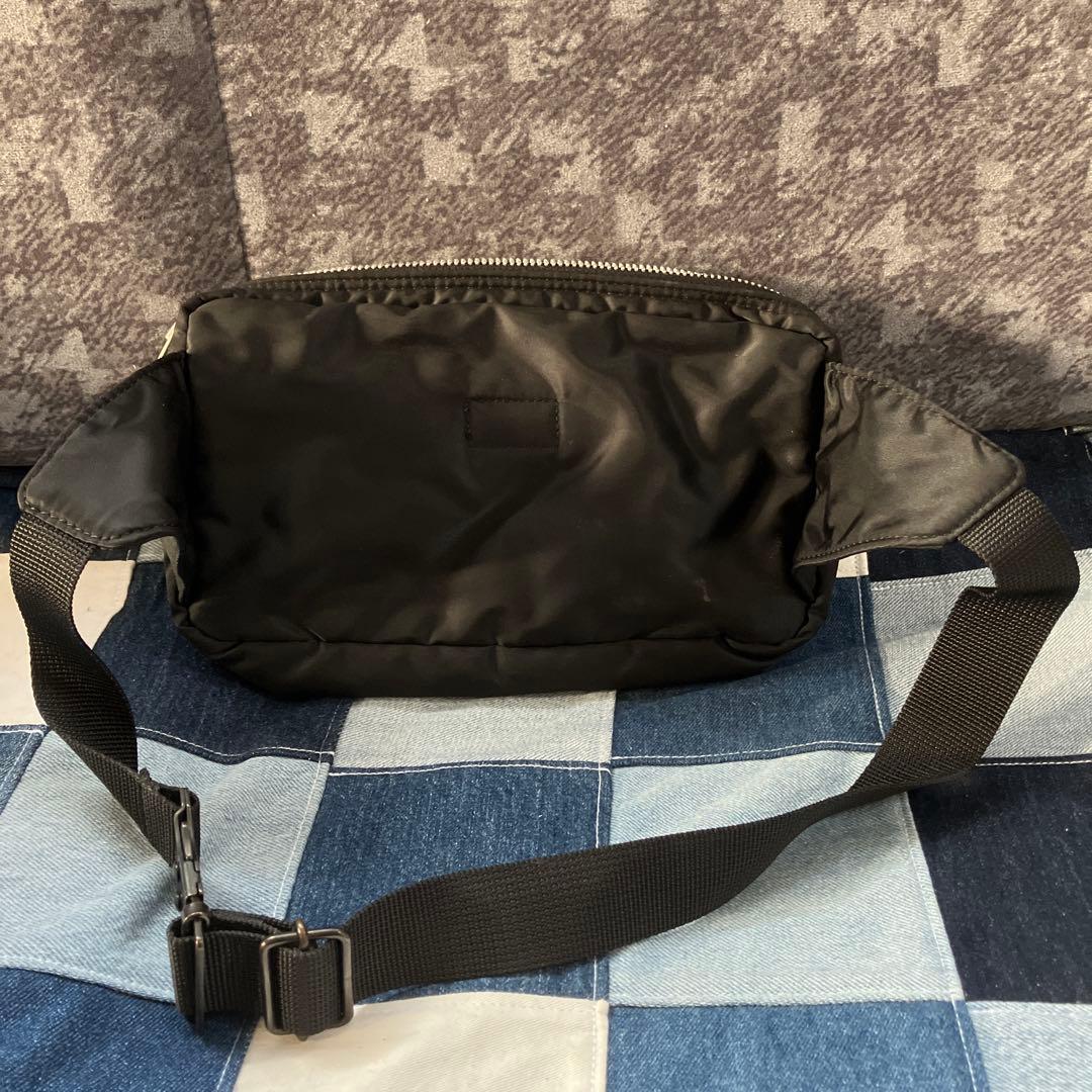 ポーターウエストポーチ　ブラック