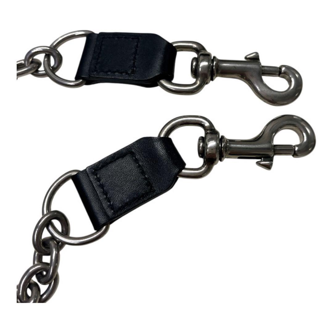 GUCCI ウォレットチェーン　シルバー