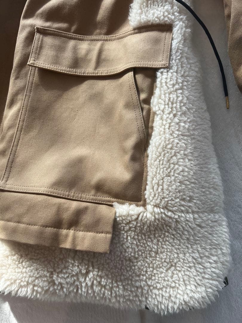 本物・sacai x Carhartt WIP Canvas Parka