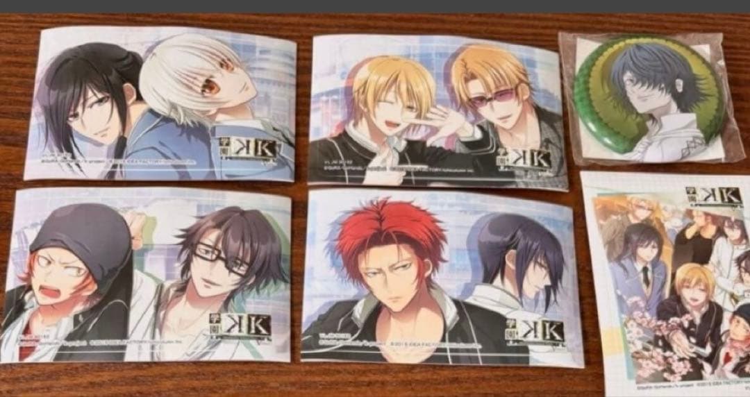 【超希少・新品未開封】アニメK「学園K」限定版ポストカード比水流 ❣️豪華セット