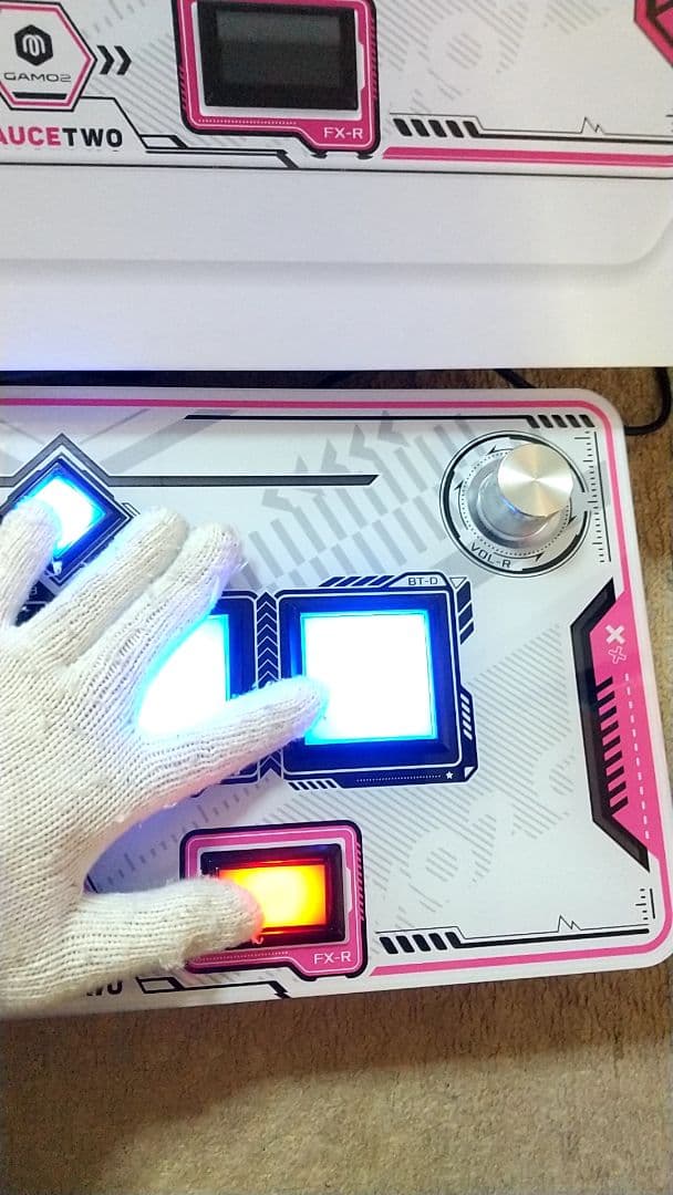 静音化 FAUCETWO コントローラー SDVX サウンドボルテックス 三和