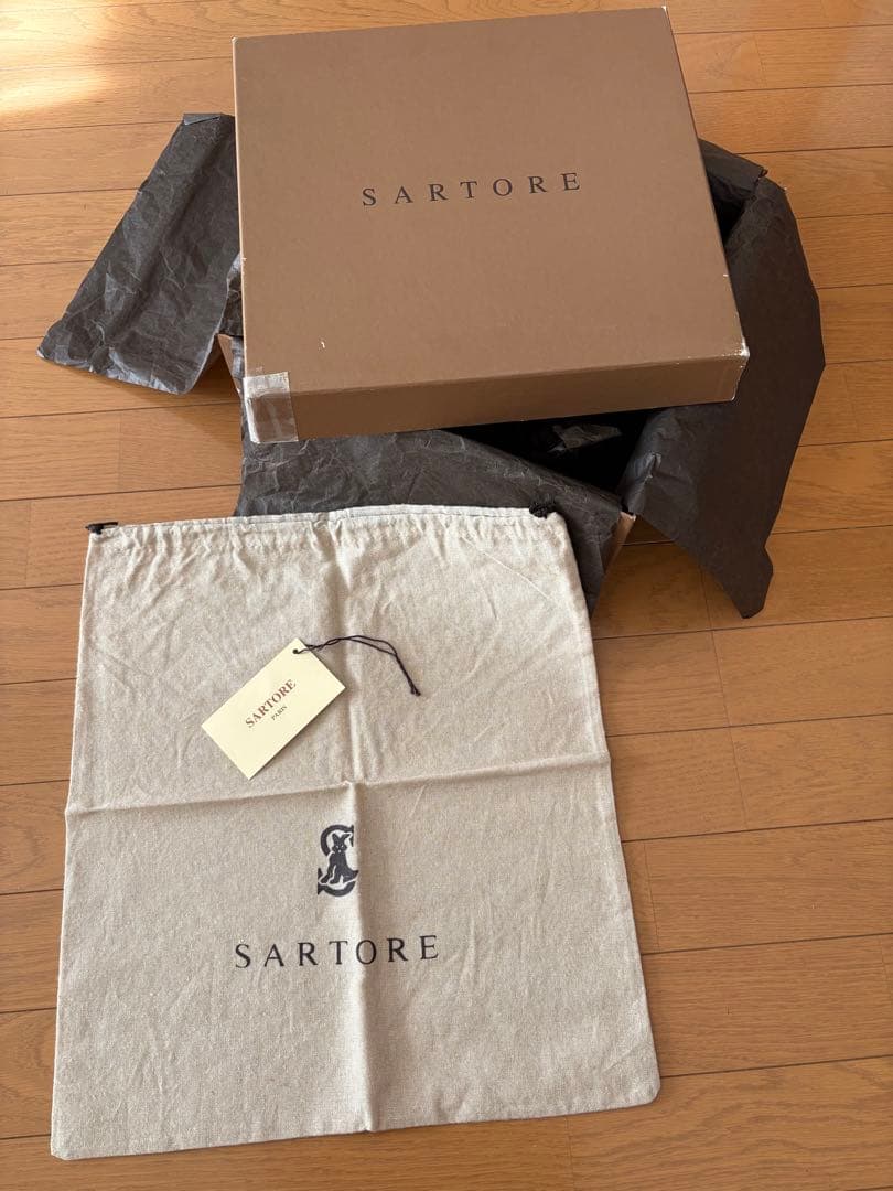 サルトル SARTORE ショートブーツ ブラウン 38