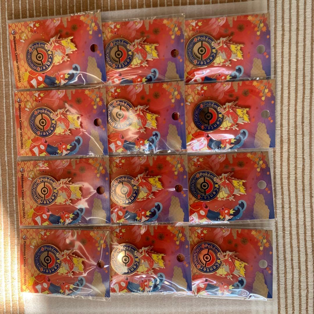 ポケモンセンターヒロシマ 広島 限定 ピンバッジ12個