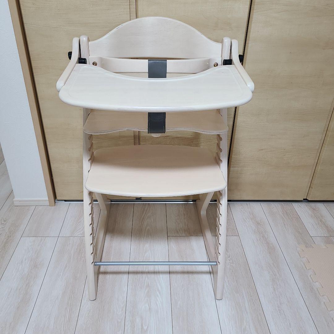yamatoya大和屋 すくすくチェアGL ガード付 ベビーチェア ハイチェア