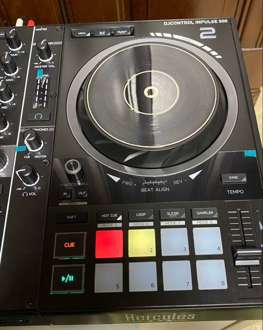 【美品】Hercules DJControl Inpulse 500 カバー付き