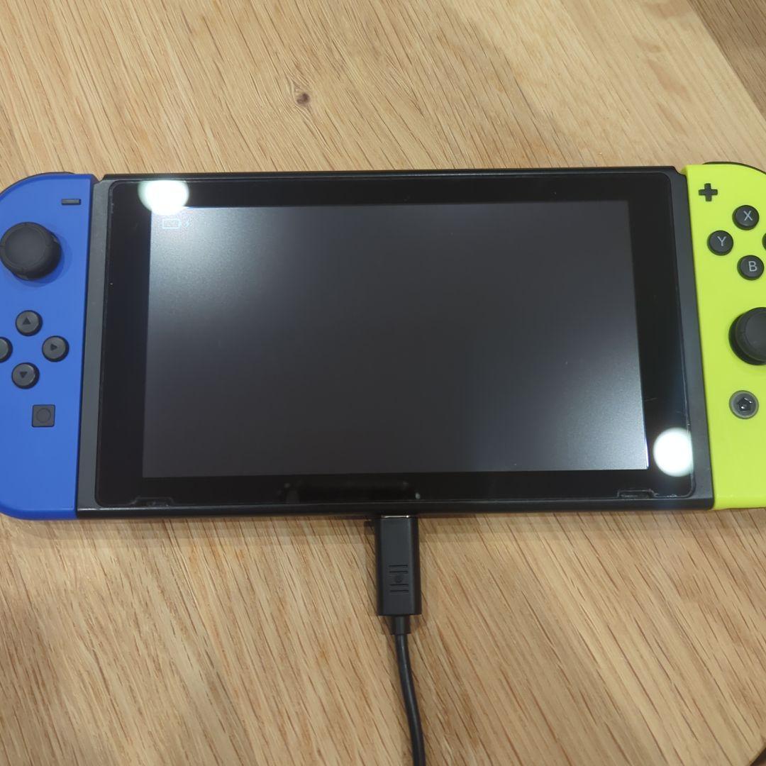 Nintendo Switch 本体 青/黄 充実付属品