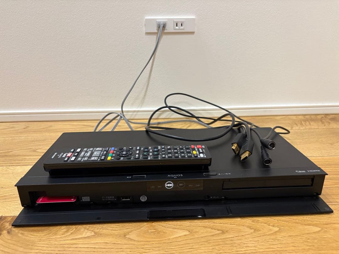 SHARP AQUOS ブルーレイディスクレコーダー